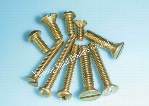 Brass Machine Screw Fastener Bolt Nut